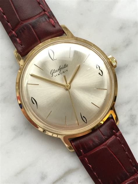 gub glashutte 17 rubis.